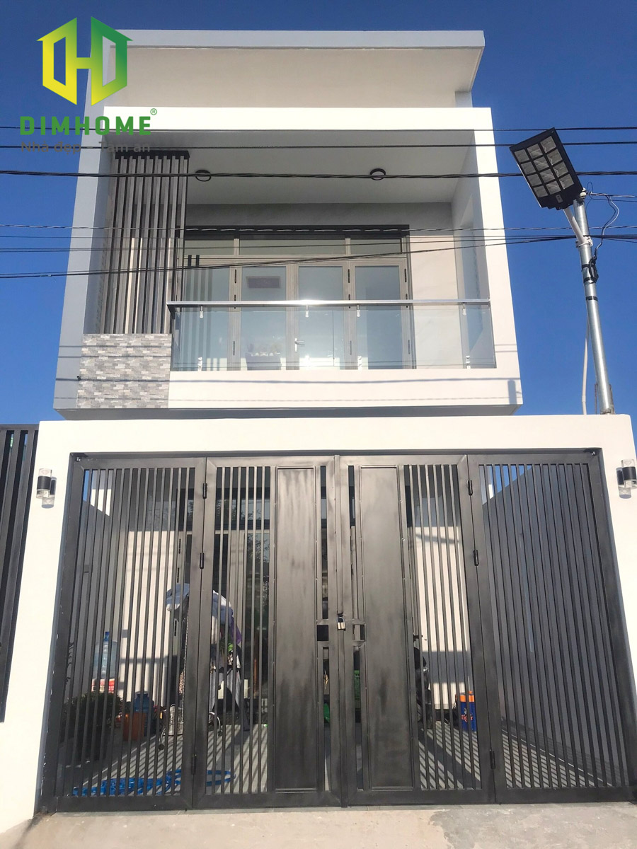 Thi công và bàn nhà phố 2 tầng nhà anh Phong tại Quận Bình Tân