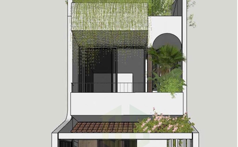 Mẫu thiết kế nhà phố 3 tầng 4,8x18m nhà chị Thuỷ ở Quận Gò Vấp