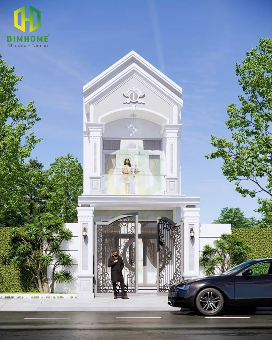 Bàn giao nhà phố 2 tầng 5,2x18m anh Lâm tại Hóc Môn