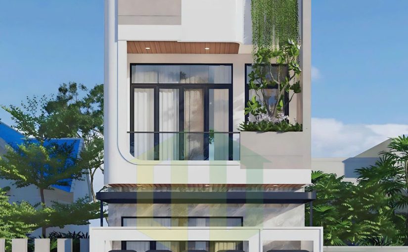 Mẫu thiết kế nhà phố 3 tầng 4.8×14.6m nhà chị Loan Quận Tân Bình