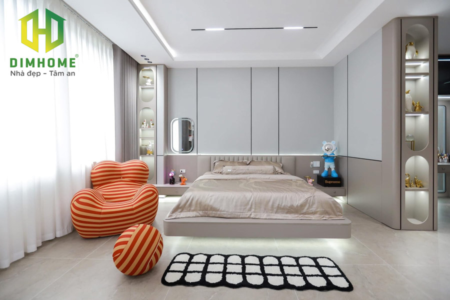 Bàn giao nhà phố 1 trệt 1 lùa tum sân thượng 5x17.5m nhà chị Thuỷ ở Tân Phú