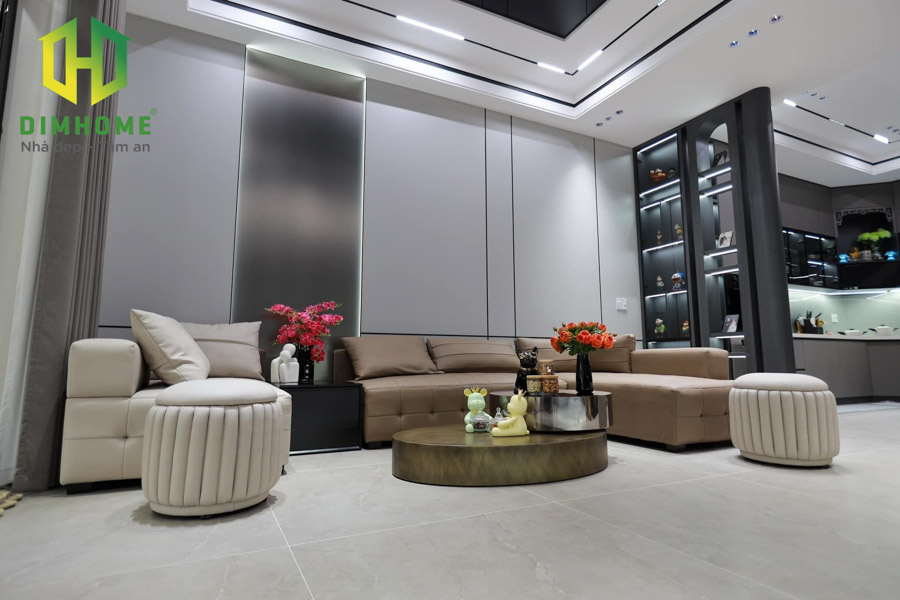 Bàn giao nhà phố 1 trệt 1 lùa tum sân thượng 5x17.5m nhà chị Thuỷ ở Tân Phú