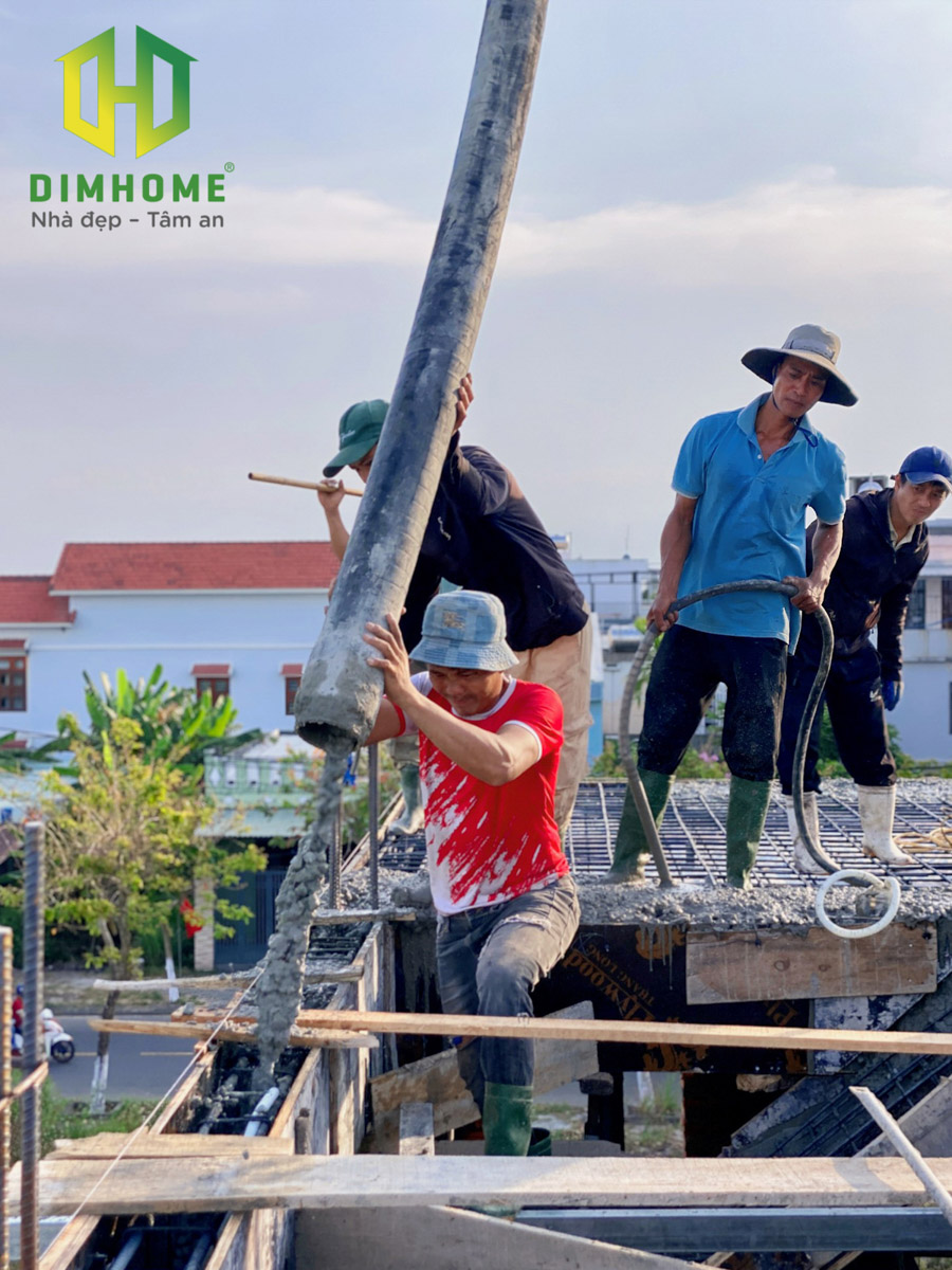Thi công xây dựng nhà phố 3 tầng nhà chú Hùng ở Quận Bình Tân