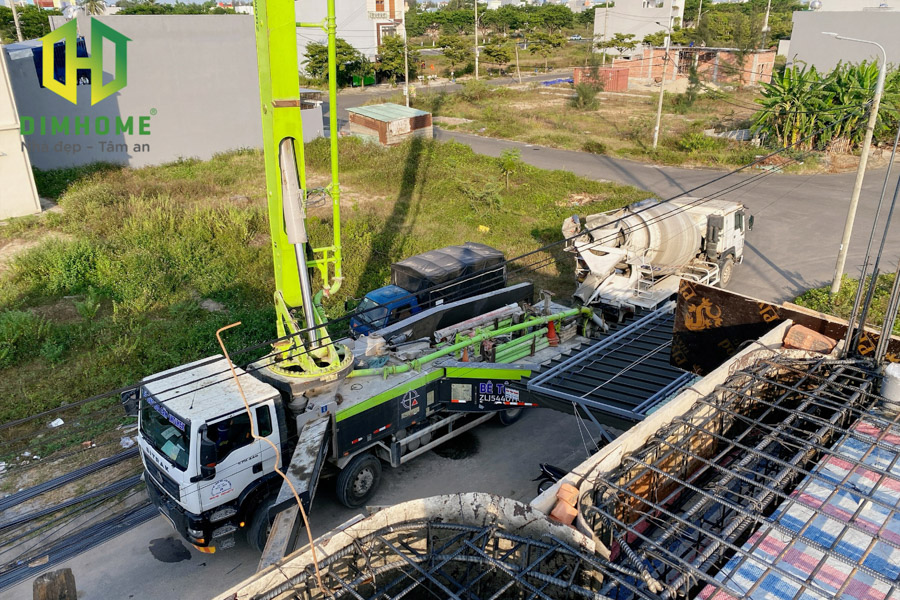 Thi công xây dựng nhà phố 3 tầng nhà chú Hùng ở Quận Bình Tân