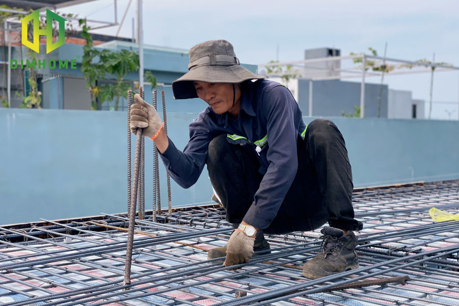 Thi công xây dựng nhà phố 3 tầng nhà chú Hùng ở Quận Bình Tân