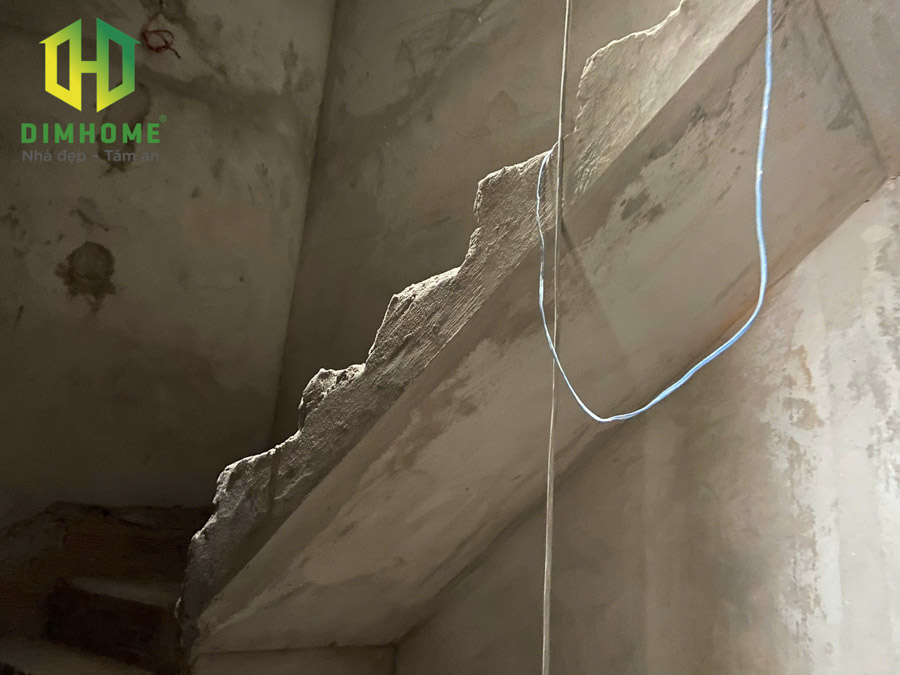 Thi công xây dựng nhà phố 1 trệt 1 lửng 2 lầu tum sân thượng nhà anh Tuấn Quận 3