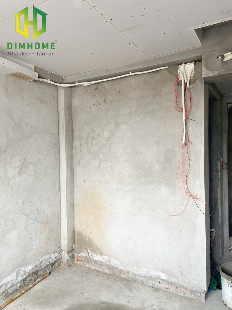 Thi công xây dựng nhà phố 1 trệt 1 lửng 2 lầu tum sân thượng nhà anh Tuấn Quận 3